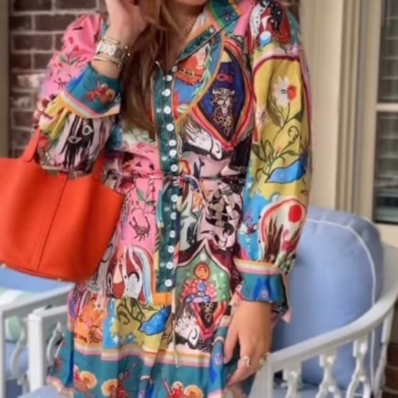 Colorful Dress - Picture 3 of 6